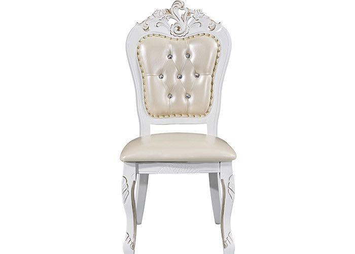 बहुउद्देश्यीय यूरोपीय रेट्रो लेदर डाइनिंग चेयर Chair